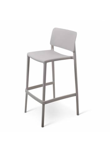 tabouret de bar Nevada - gris clair