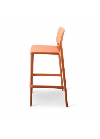 tabouret de bar - Nevada - couleur orange