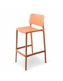 tabouret de bar - Nevada - couleur orange