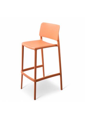 tabouret de bar - Nevada - couleur orange