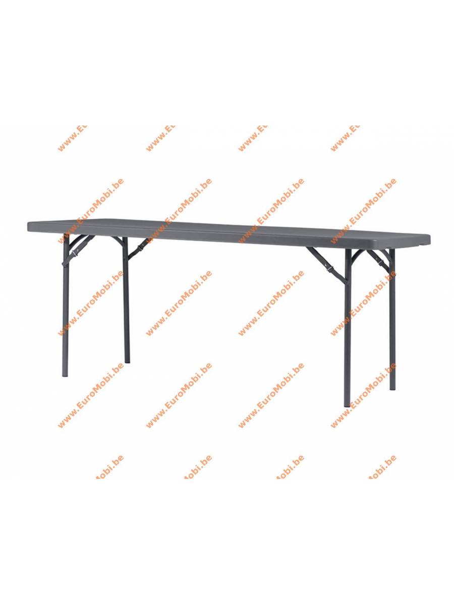 Table rectangulaire pliante New Classic XL 180 - 183 x 76 cm