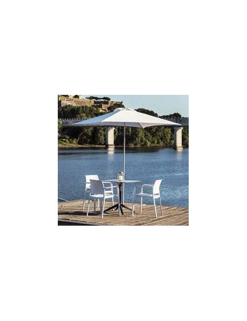 Chaise empilable - Dock - accoudoirs - 6 coloris