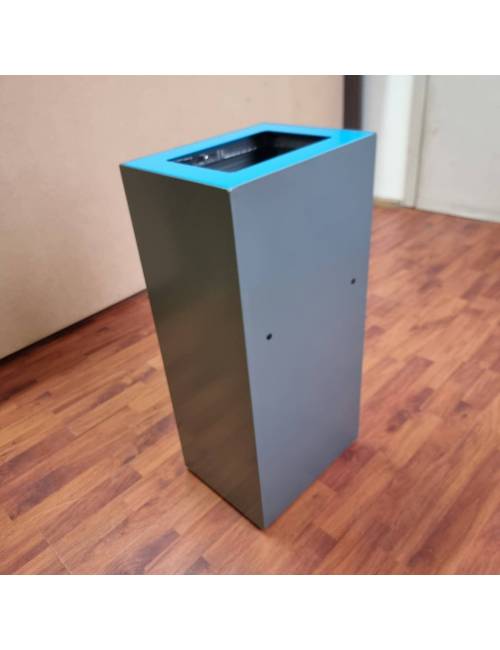 Gray modular trash can - 60 liters