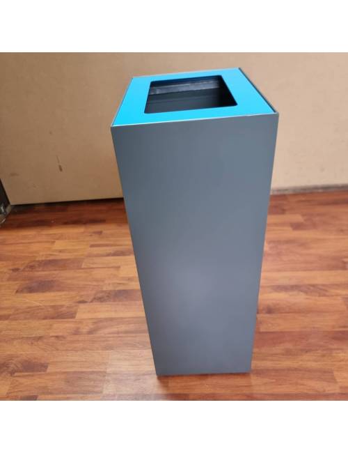 Gray modular trash can - 60 liters