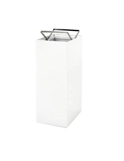 Witte modulaire prullenbak - 60 liter