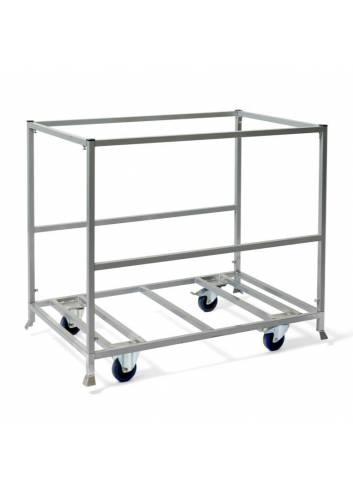 Chariot de transport pour frigo bahut - frigo coffre - empilable