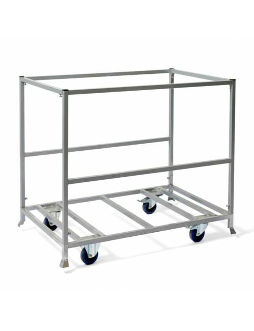 Chariot de transport pour frigo bahut - frigo coffre - empilable