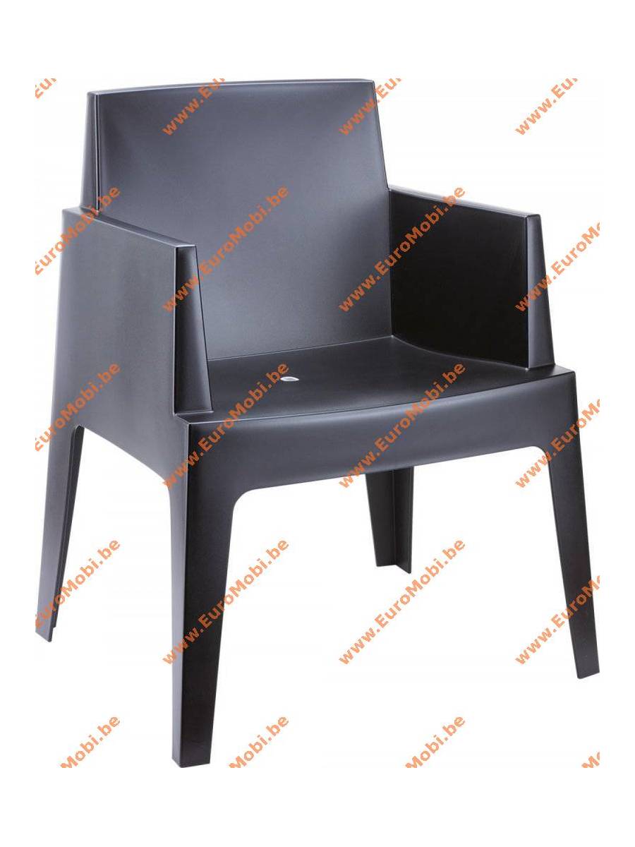 fauteuil Box - noir