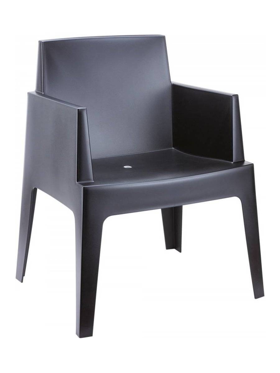 fauteuil Box - noir