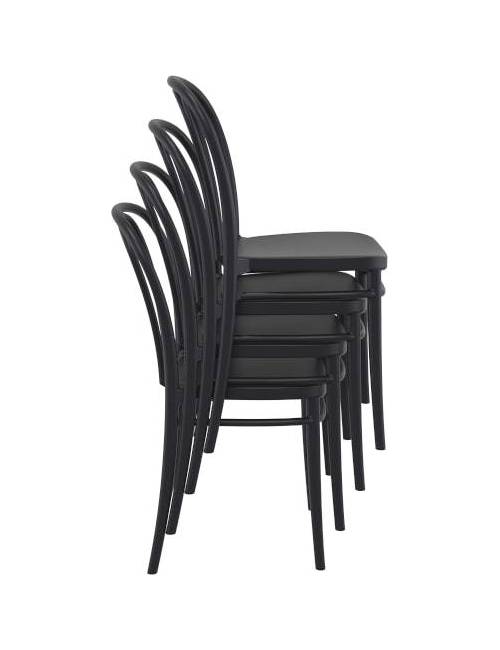 Stackable chair - Victor - 5 colors