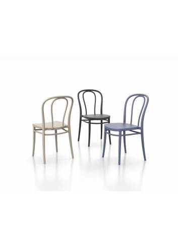 Chaise empilable - Victor - 5 coloris