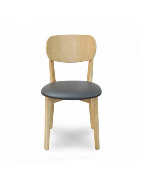 Dulsa chair - natural varnished beech wood