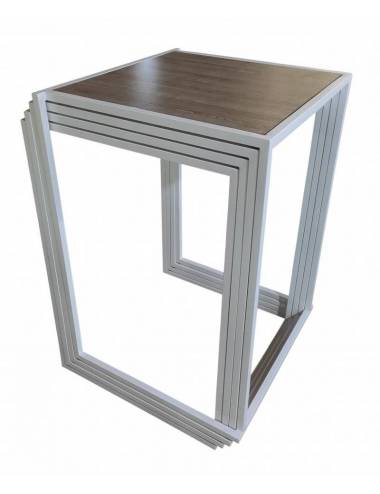 Standing table - Stako - 80 x 74 cm structure - melamine top