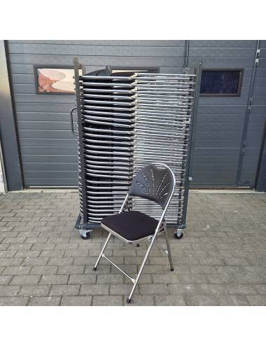 Transport trolley for Cluny Luxe folding chairs