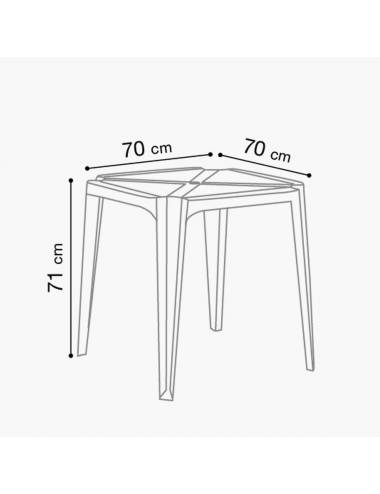 Table de terrasse Gueridon Sun