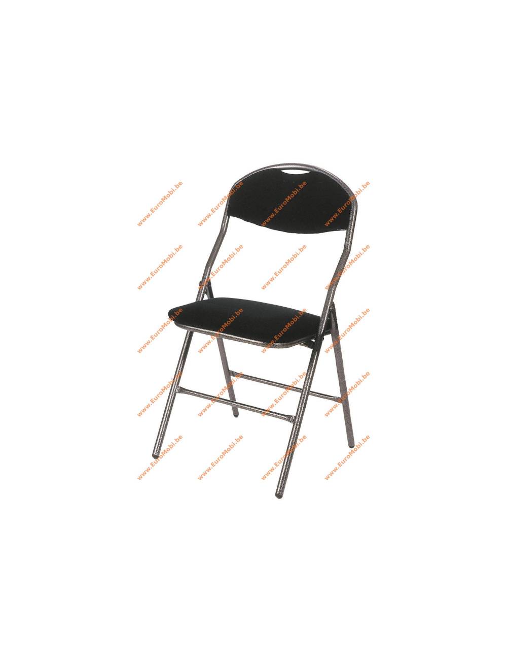 Chaise pliante Super Deluxe - noire
