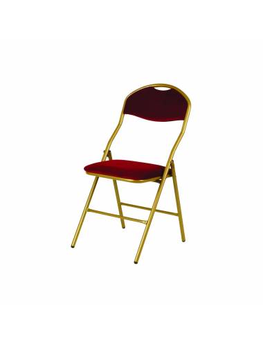 Chaise pliante Super Deluxe - rouge