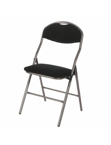 Chaise pliante Super Deluxe - noire