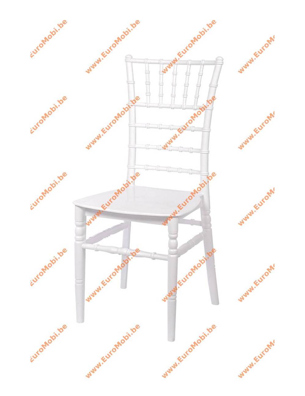 Chaise empilable - Tiffany - blanche