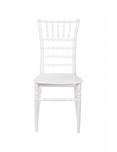 Stapelbare stoel - Tiffany - wit
