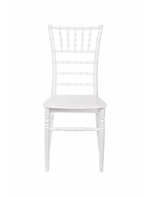 Stackable chair - Tiffany - white