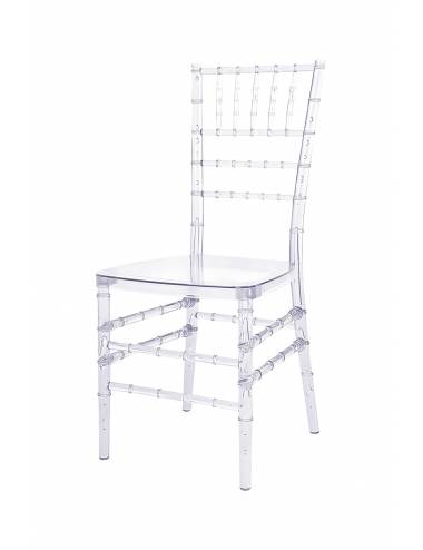 Stackable chair - Tiffany - transparent