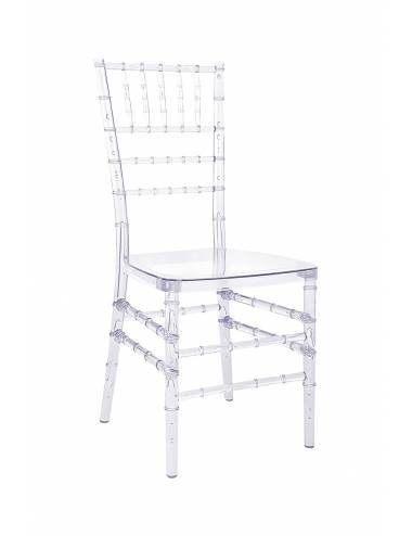 Stackable chair - Tiffany - transparent
