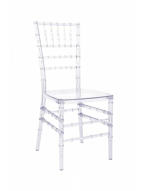 Stackable chair - Tiffany - transparent