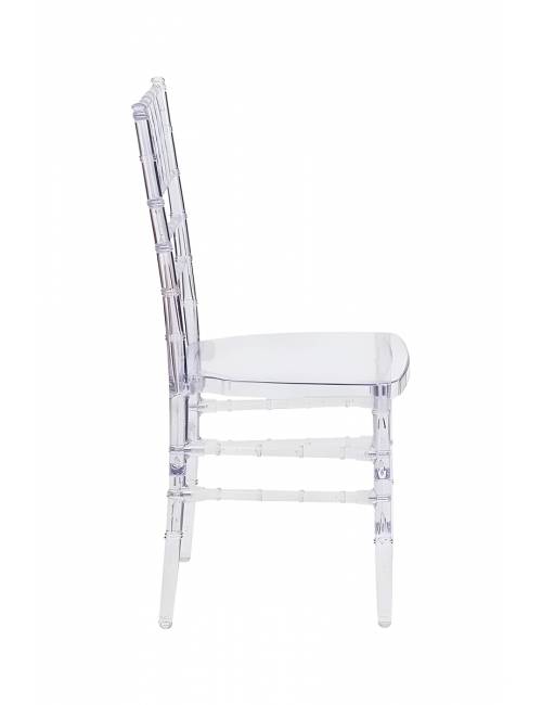 Stackable chair - Tiffany - transparent