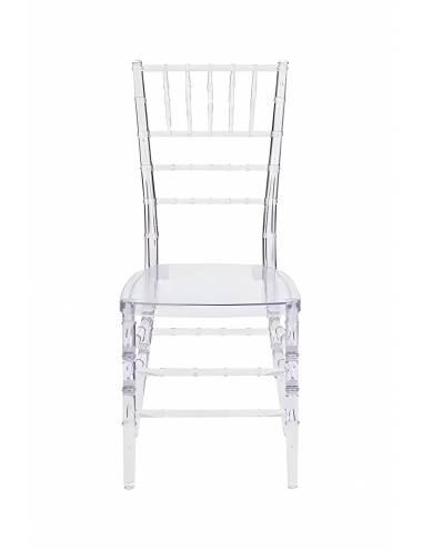 Stapelbare stoel - Tiffany - transparant