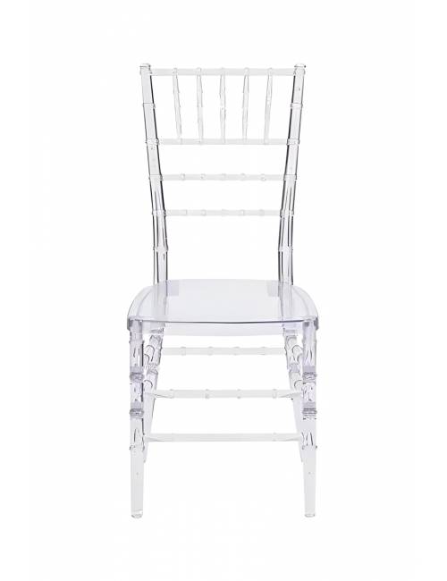 Stackable chair - Tiffany - transparent