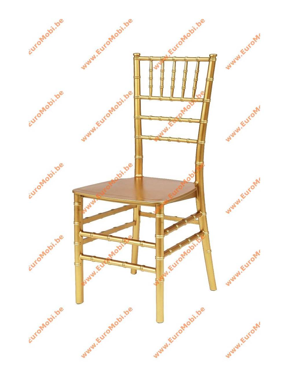 Chaise empilable - Tiffany - doré