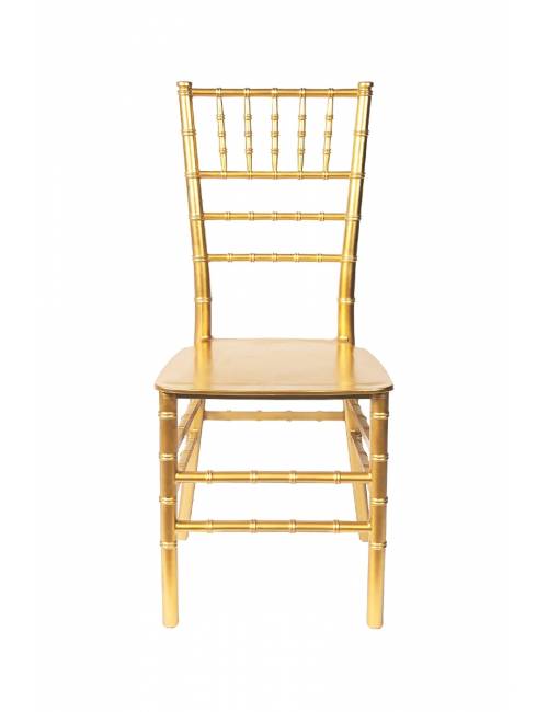 Stackable chair - Tiffany - gold