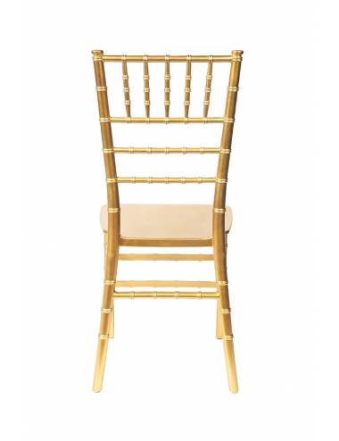 Stackable chair - Tiffany - gold