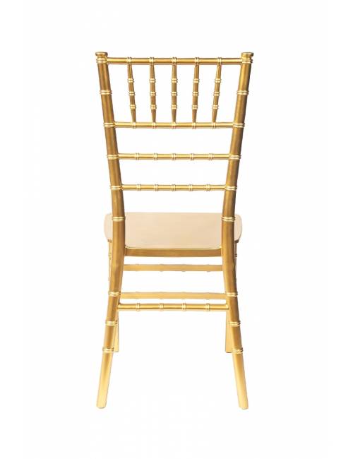 Stackable chair - Tiffany - gold
