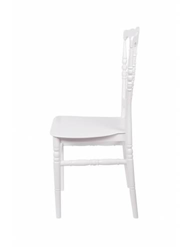 Stackable chair - Napoleon Budget - white