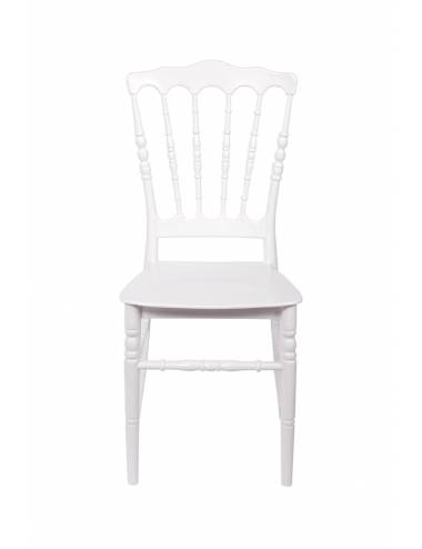 Chaise empilable - Napoléon Budget - blanche