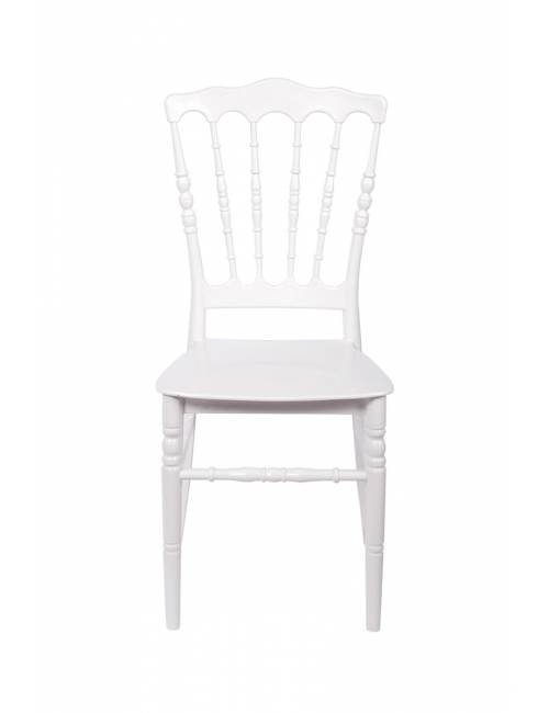 Stackable chair - Napoleon Budget - white