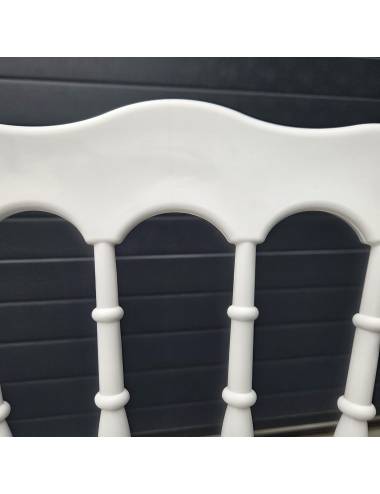 Stackable chair - Napoleon Budget - white
