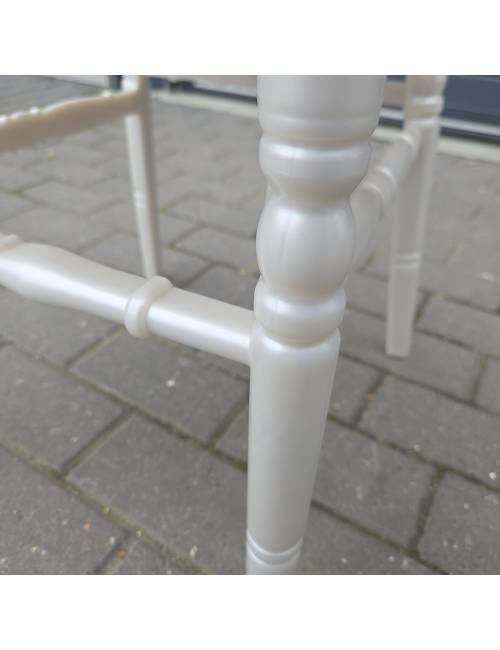 Stackable chair - Napoleon Budget - pearl