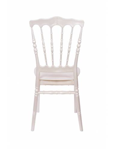 Stackable chair - Napoleon Budget - pearl