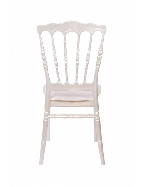 Stackable chair - Napoleon Budget - pearl