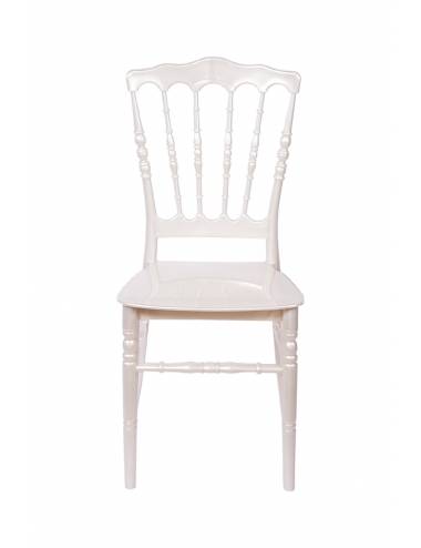 Stackable chair - Napoleon Budget - pearl