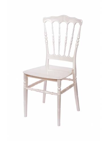 Chaise empilable - Napoléon Budget - perle