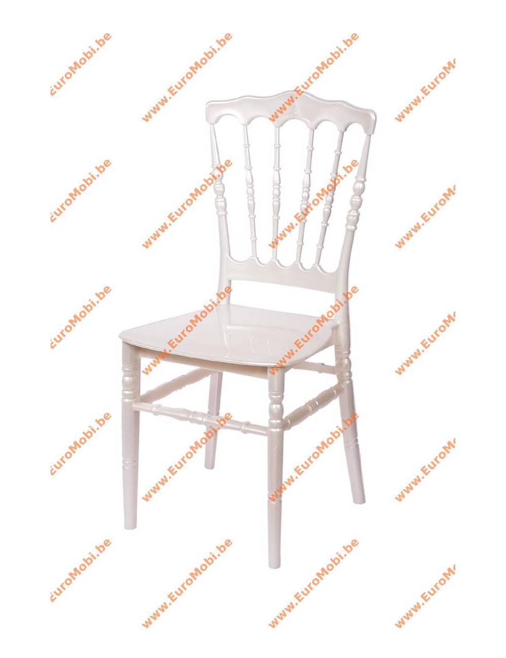 Stackable chair - Napoleon Budget - pearl