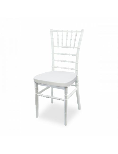 Wedding chair seat - white