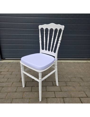 Assise pour chaise de mariage - blanc
