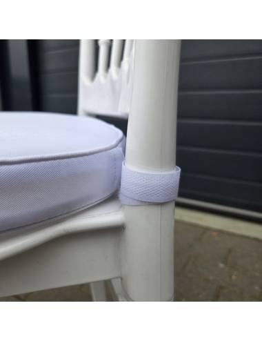 Assise pour chaise de mariage - blanc