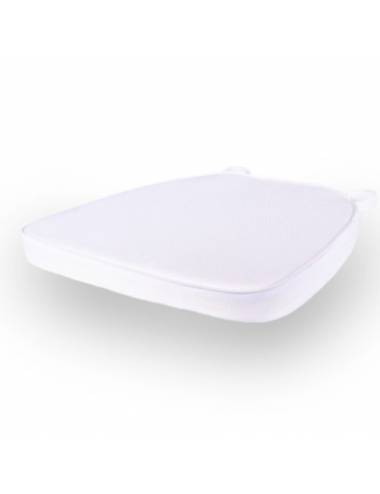 Wedding chair seat - white