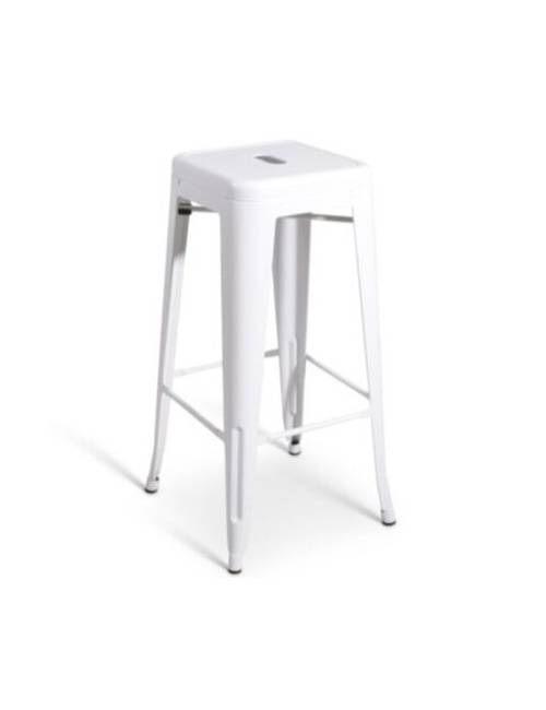 vente tabouret blanc